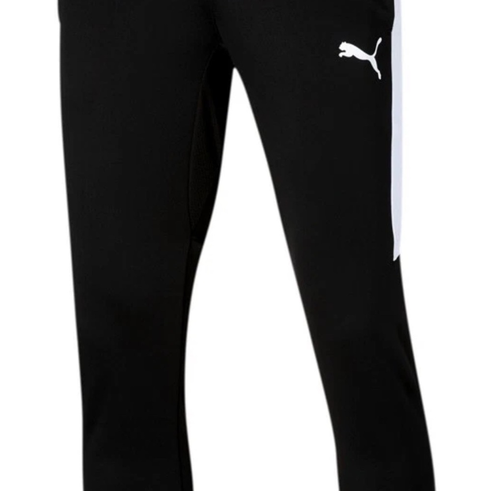 PUMA Speed Pants Mens Black Casual Athletic Bottoms 59836801